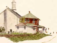 Painting by Eddie Flotte: Independence Day