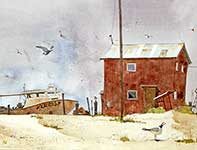 Painting by Eddie Flotte: Kairos