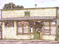 Painting by Eddie Flotte: Kitada's