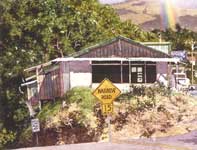 Painting by Eddie Flotte: Makawao Rainbow