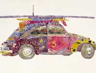 Painting by Eddie Flotte: Maui Cruiser