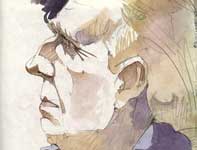 Painting by Eddie Flotte: Mel