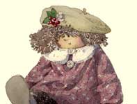 Painting by Eddie Flotte: Michelle's Rag Doll
