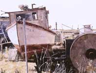 Painting by Eddie Flotte: Moss Landing