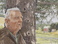 Painting by Eddie Flotte: Mr Kuerner Remembers