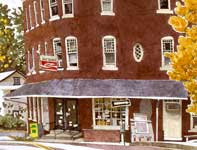 Painting by Eddie Flotte: North Wales News Agency