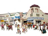 Painting by Eddie Flotte: Ocean City Boardwalk