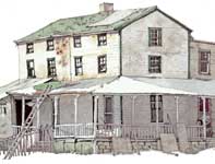 Painting by Eddie Flotte: Othaniel's Porch