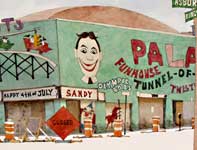 Painting by Eddie Flotte: Palace Amusements Asbury Park