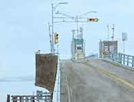 Painting by Eddie Flotte: Paying the Toll