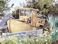 Painting by Eddie Flotte: Popeye