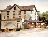 Painting by Eddie Flotte: Reedy's General Store