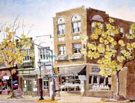 Painting by Eddie Flotte: Ridge and Butler