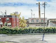 Painting by Eddie Flotte: Rutherford's