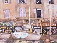 Painting by Eddie Flotte: Saint Tropez