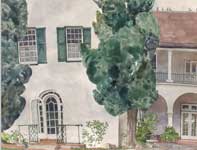 Painting by Eddie Flotte: Seabury Hall