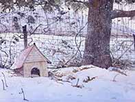 Painting by Eddie Flotte: Shelter in Place