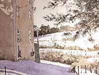 Painting by Eddie Flotte: Silver Medley