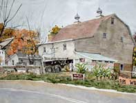 Painting by Eddie Flotte: Simon The Plow Man Spring City