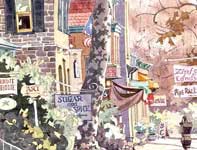 Painting by Eddie Flotte: Sugar and Spice