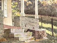 Painting by Eddie Flotte: Taken Away