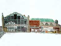 Painting by Eddie Flotte: The Asbury Park Casino