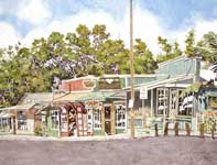 Painting by Eddie Flotte: The Changing Face of Makawao