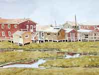Painting by Eddie Flotte: The Coming Tide