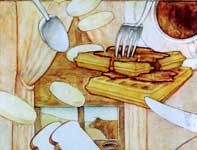 Painting by Eddie Flotte: The First Batch