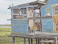 Painting by Eddie Flotte: The Inventive Mr. Kirlin