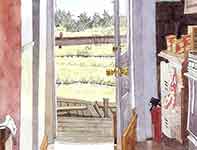 Painting by Eddie Flotte: The Mysterious Mr. Kirlin