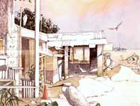 Painting by Eddie Flotte: The Richest Man in Florida