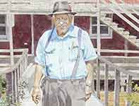 Painting by Eddie Flotte: The Son of Zeus