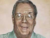 Painting by Eddie Flotte: Uncle Tony