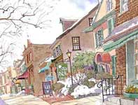 Painting by Eddie Flotte: Wisp of Spring
